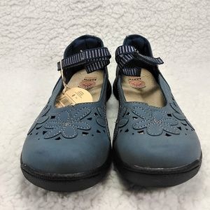 Earth Spirit Blue Mary Jane Slip-on Shoes